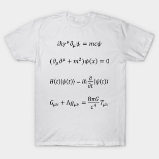 Theoretical Physics Equations T-Shirt